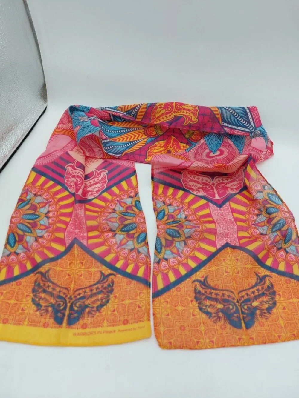 Lightweight Rectangle Accent Scarf 49x9